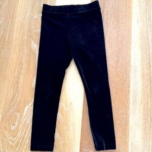 Crewcuts velvet leggings